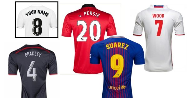 Football Shirt Printing Guildford