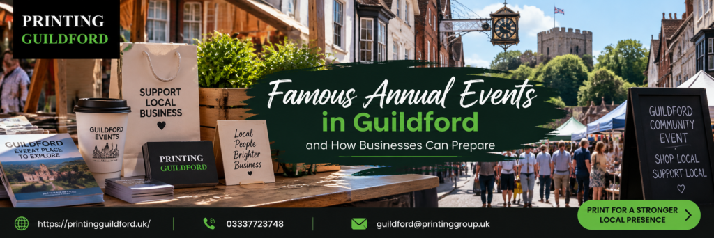 Famous Annual Events in Guildford and How Businesses Can Prepare